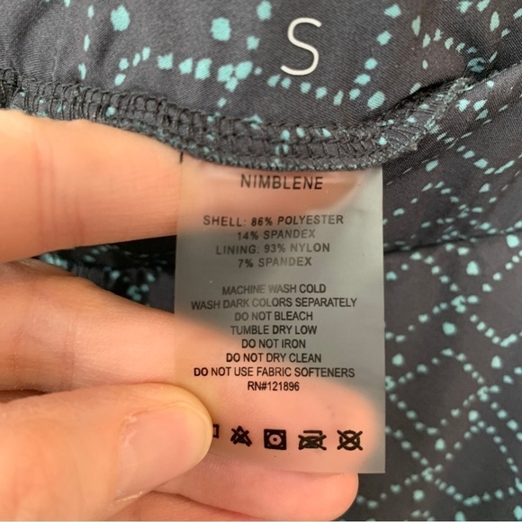 Title Nine Navy Blue & Turquoise Joggers Size S - Picture 5 of 8